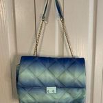 Betsey Johnson  Ciara quilted blue gradient shoulder bag Photo 0