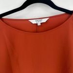 CROSBY by Mollie Burch XL Kendall Top Orange Drape Kaftan Top Lagenlook boxy Photo 2