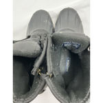 Nautica Womans  Dorsay Quilted Ankle Duck boots 7 Black Photo 5