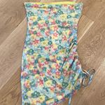 SNDYS Naomi Mini Dress in Yellow Flower Gold Size XS Photo 8