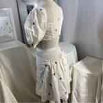 Source Unknown Elegant White Floral Dress Photo 6