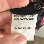 Eshakti Black Floral Long Sleeve Belted Dress Photo 4