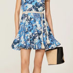 RHODE‎ Casey Dress Medium Blue Photo 0