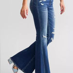 Vervet Flying Monkey High Rise Super Flare Stretch Jean Size 24 Photo 0