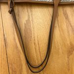 Ralph Lauren Lauren Natural Chevron Tote Bag Purse Large READ Photo 6