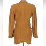 Jones New York Vintage 70’s  Tan Mustard 100% Linen Blazer Jackets Size 4 Small S Photo 3