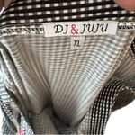 DJ & Juju Embroidered Top Black Size XL Photo 5