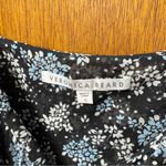 Veronica Beard  Amal Floral Midi Ruffle Sleeveless Dress Blue 10 Photo 6