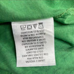 PROJECT Women’s Green Top 3/4 Sleeves Jewel Neckline Size Large Ruched front‎ Photo 4