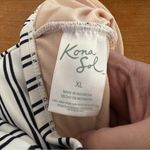 Kona Sol Kona soul‎ women’s size XL, one piece striped bathing suit Photo 3