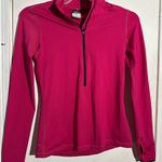 Nike  Women's Pink Half-Zip Sweatshirt Photo 0