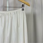 Vintage Large Cream Lace Hem Slip Skirt Satin Elegant White Photo 5