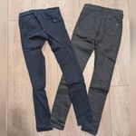 Rag and Bone Lot 2 Legging JEANS Womens 25 Navy Sateen Shoreditch Skinny Pants Photo 5