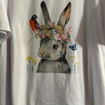 Bunny Tee Shirt White Size undefined Photo 1