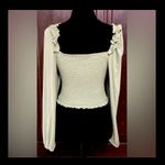 Forever 21 olive green longsleeves blouse - Small Photo 2