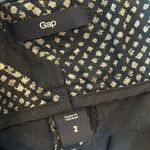 Gap  navy and silver cotton skirt Photo 4