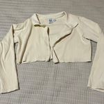 Princess Polly White Cropped Cardigan Photo 0