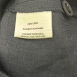 Eileen Fisher  100% Linen Navy Blue Wide Leg Pants Size Small EUC Linen Linen Photo 9