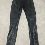 Spanx Faux Leather Moto Leggings Size Small Photo 1
