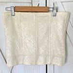 Maidenform Cream Ivory Corset Size L Large Waist Cincher Nipper Shaper Boning Photo 0