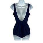 Slim Allure One Piece Swimsuit Womens 10 C+ Navy Blue Gold Nautical Medallion Photo 1
