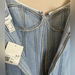 Forever 21  Bustier Denim Mini Dress size XS NWT Photo 13
