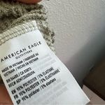 American Eagle Camo Waffle Knit Camouflaged V Neck Oversized Medium Photo 5