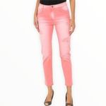 Desigual  Coral Cropped Skinny Jeans Distressed Stretch Denim EU 40 Boho Chic Photo 1