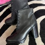 Raye REVOLVE Othello Black Lace-Up Ankle Boots Photo 6