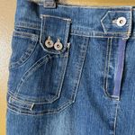 Vintage 90’s Defuze U.S.A.Brand denim maxi skirt. Blue Size 12 Photo 4