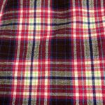 Eddie Bauer  Women’s flannel long sleeve button up shirt blue purple pink Size M Photo 2