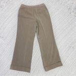 East 5th Petite Cuffed Wide Leg Dress Pants Trousers Taupe Brown 8P Photo 3