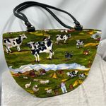 Country farm novelty handbag barn cows farmer sheep bunny rabbit scarecrow purse Photo 6