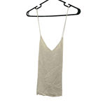 Mango  suit size XS tank‎ top open back cream ivory off white strappy sleeveless Photo 1