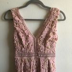 Romeo + Juliet Couture Double-V Lace Midi Dress Photo 4