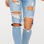 Pretty Little Thing BNWT MOMOKROM/PRETTY LITTLE THINGS MID WASH BOYFRIEND EXTREME DENIM.RIDGID.SEXY! Photo 0