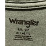 Wrangler Women's Size XL Green Cowboy Boots Short Sleeve Country Graphic T-Shirt Photo 5