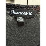 Chances R Short Sleeve Scoop Neck‎ Size XL Lacey Cut Photo 1