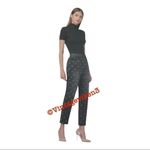 Simple Society  distressed super high rise button fly raw hem jeans NEW NWT 9 29 Photo 4