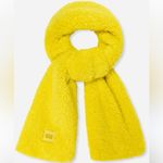 UGG  Oversized Sherpa Scarf - Sunbeam Yellow NWT! Photo 2