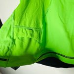 Lululemon Atheletica Women's Lime Green & Black Built-In Bra Tank Top Size 2 Photo 2