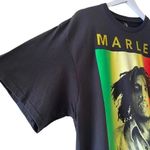 ZION Rootswear Unisex “Marley” Graphic Cotton Short Sleeves SZ XL Black Photo 4