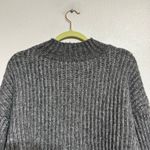 SO  Charcoal Heather Mock Neck Pullover Sweater Sz L NWT Photo 8