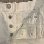 Levi's  White Jean Shorts Photo 3
