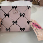 Betsey Johnson Pink Bow Wallet | Bifold Card Holder | NWT | LBmoney | Coquette Photo 0