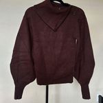 House Of CB  ADELITA Chocolate Cashmere wool Blend Sweater size S Photo 1