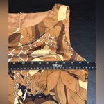 Talbots  Cream and Brown Midi Dress with Timeless Elegance Photo 8