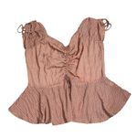 Glamorous  Curve Plaid Red & White Top/Blouse(Size 20) Photo 1