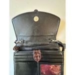 Brighton Nepal Organizer Pebble Italian Crocodile-Embossed Leather Crossbody Bag Photo 8