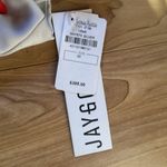 JAYGODFREY Strapless Silver Gown Gray Size 00 Photo 3